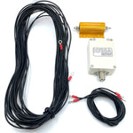 HF20A Short Wave Full-Length Single-Line Traveling Wave Antenna 1000W Max Power 0-800KM Range SWR<2.0 High Radiation Efficiency Portable