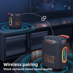 LinkMejor S122 25W Portable Speaker Wireless bluetooth Speaker 76mm Large Driver HiFi Sound 6000mAh Battery Support TWS Outdoors Portable Speaker