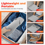 LinkMejor Electric Foot Heating Pad USB Charging Portable Fast Heating Winter Foot Warming Mat for Bed Office Winter Use