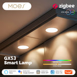 MOES Smart Zigbe LED Light 6W 540LM RGB Color Changing Bulb Voice Control with Alexa Google Home Compatible Dimmable Energy Efficient