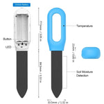 LinkMejor Soil Moisture Temperature Sensor Bluetooth 4.1 For Zigbee  Waterproof Compatible with Android iOS Smart Irrigation