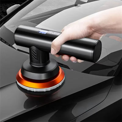 LinkMejor Digital Display 3 Speed Polishing Machine Cordless Buffer Polisher Type-C ST-6601 for Household Car Detailing Waxing