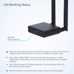 ETH-MG21/ETH-MG24 POE Zigbee3.0 Ethernet Gateway PoE WiFi USB 2x5dBi Antenna for Home Assistant ZHA Zigbee2MQTT Thread Matter Multi-PAN IoT Coordinator