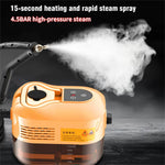 Tevorex Portable Handheld Steam Cleaner 1500W High Pressure, High Temperature with 6-Speed Control & Multiple Nozzles