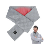 LinkMejor Outdoor Warm Electric Heating Scarf Heating Pads 3 Gear Heating USB Heater Thermal Shawl Neck Brace Warm Bib For Women Men