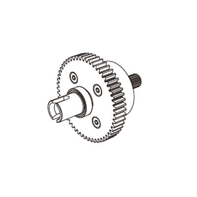 LinkMejor 7303 RC Car Orginal Parts Center Front Rear Differential P73420C