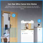 LinkMejor DW2-RF 433MHZ RF Wireless Door Window Sensor Detector Door Opening Sensor eWeLink App Smart Home Security