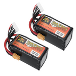 LinkMejor Power 29.6V 1300mAh 120C 8S Li-poly Battery XT60 Plug for SEQURE SQFPV Heison 5X FPV Quad Drone