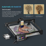 [EU/US/UK Direct] LONGER RAY5 20W Laser Engraver Cutter Newly Upgraded Version 24000mm/min Engraving Speed Fixed Focus 0.08x0.1mm Laser Spot 3.5 inch Color Touchscreen 400x365mm Working AreaSupport AI APP Connection