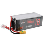 LinkMejor 22.2V 10000mAh 60C 6S LiPo Battery XT90 Plug for RC Drone