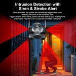 4MP+4MP+4MP+4MP Multi-directional Camera Four-screen Panoramic Home Outdoor HD Ball Wireless WIFI Network Camera