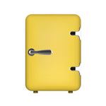 Comfook 4L Mini Refrigerator Dual-purpose Cooling & Warming Quiet Operation Portable Refrigerator For Car Home Use
