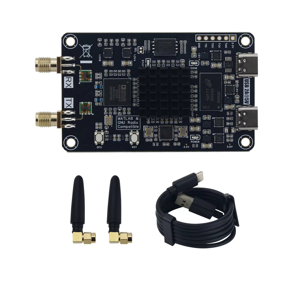 HamGeek Zynq7010 AD9363 SDR XC7Z010CLG400+AD9363ABCZ Software Defined Radio Development Board for PlutoSDR Nano