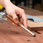 Ganwei Woodworking Carbide Scraper With Rosewood Handle Replaceable Square Insert For Trimming Deburring