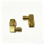 LinkMejor RP-LinkMejor 90° Right Angle Adapter (Male to Female) for FPV Drone Antenna