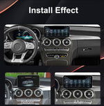 LinkMejor YH-D071 12.3 inch 2Din 360° Camera Android 12.0 Car Stereo Radio MP5 Player 2.5D IPS Screen 8 Core GPS DSP WIFI BT5.0