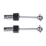 2PCS LDRC A86 A86P 1/18 RC Car Metal Drive Shaft LA0038 Drift Vehicles Models Spare Parts Accessories