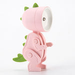 Mini Night Light LED Adjustable Desk Lamp Book Light Dinosaur Cute Pet Light Eye Protection Table Lamp Home Room Decoration