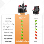 LinkMejor PB500 Circuit Tester Automotive Diagnostic Tool with Multi Functional 7 Test Modes Dual Display High Precision and Overload Protection for DC/AC Voltage Frequency Duty Cycle