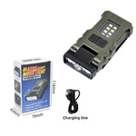 A16 Cap Clip Light 1200mAh 9 Modes Motion Sensor Headlamp Type-C Rechargeable 90° Adjustable 63g Ultralight EDC Camping Hat Light