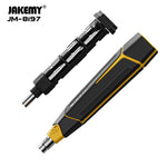 LinkMejor JM-8197 16-Piece CR-V Screwdriver Set with Phillips Slotted Tri-wing and Hex Bits Multi-Function Household Tool Kit