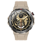 MK68 1.43inch AMOLED Display Compass bluetooth Call Heart Rate Blood Oxygen Monitor Stress Testing Women's Health Sleep Monitoring Multi-sport Modes Music Playback IP68 Waterproof Smart Watch