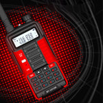 LinkMejor BF-UV10R Plus 10W 4800mAh UV Dual Band Two-way Handheld Radio Black Walkie Talkie 128 Channels LED Flashlight USB Rechargeable Outdoor Hiking Intercom