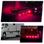 LinkMejor Side Marker Indicator Lights Clearance Lamp DC 24V for Truck Trailer Bus