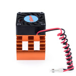 LinkMejor New 36 Series Heatsink Fan Cooling For 1/10 HSP HPI tamiya FS Kyosho Yokomo Wltoys 36mm Motor RC Car Parts