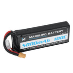 LinkMejor 11.1V 5000mAh 100C 3S Lipo Battery XT60 Plug for RC Drones
