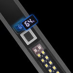 LinkMejor Compact Torch Power Display 1200LM Super Bright Flashlight 10 Light Modes Multi Light Source for Outdoor Fishing Emergency