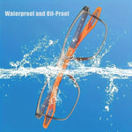 TR90 Reading Glasses Anti-blue Light High Definition Presbyopia Eyeglasses Men's Hyperopia Optical Eyewear Ultralight Sport Non-slip Eyeglasses Diopters To +3.5