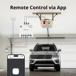 LinkMejor MINI-ZBD MINI Dry Zigbee3.0 Dry Contact Smart Switch Output with NO/NC Support Flexible AC & DC Power Works with Zigbe Hub