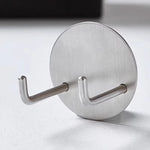 Comfook Adhesive Wall-Mounted Portafilter Holder Hook Coffee Handle Hook 304 Stainless Steel Mini Wall Hook Compatible with 51~58mm Portafilter