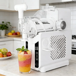 NovuLife YH1650 205W Slush Machine Countertop Frozen Drink Maker Ice Cream Maker Automatic Self-Cleaning 5 Preset Programs
