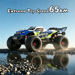 LinkMejor C37 RTR 1/16 2.4G 4WD 65km/h Brushed/Brushless RC Car LED Light Off-Road Climbing Monster Truck High Speed Full Proportional Vehicles Model RTR Toys