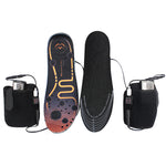 LinkMejor Winter USB Rechargeable Heated Insoles 3 Levels Feet Warm Shoe Pad Thermal Electric Foot Warmer Heating Feet Outdoor Sports