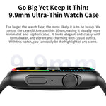 LinkMejor F101 1.96-inch AMOLED Display bluetooth Call Heart Rate Blood Oxygen Monitor Sleep Monitoring Multi-sport Modes IP68 Waterproof Smart Watch