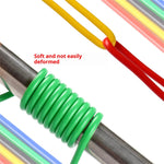 5PCS Alligator Clips Test Leads Dual Ended Crocodile Clips Insulated Flexible Copper Wire Multicolor Electrical Testing Cable