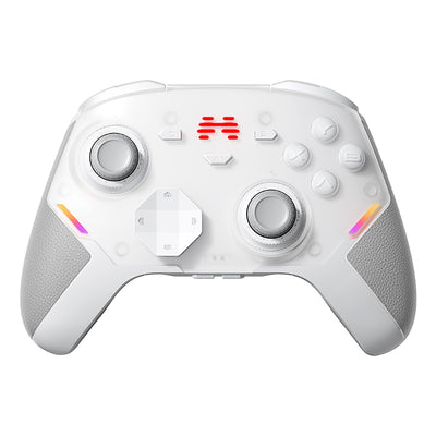 LinkMejor KP40D Tri-mode Game Controller with Adjustable TMR Joysticks Optical Axis Keys AI Customization Rotatable Back Buttons Pro Professional Gamepad for PC NS