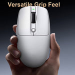 LinkMejor V1 Tri-mode Gaming Mouse PAW3311 Sensor 12000 DPI Dual 1KHz Polling Rate 55g Lightweight Ergonomic Esports Gamer Mice for PC Laptop Computer