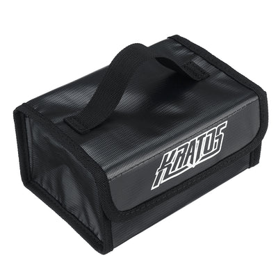 LinkMejor KRATOS 80*120*180mm Explosion-proof Fire Retardant Portable Safety Storage Bag Carry Bag for Lipo Battery Charger