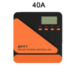 IPRee Solar Charge Controller 40A 50A 60A Real MPPT Solar Charge Regulator Fit for 12V 24V