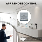 LinkMejor Tuya Zigbe Intelligent Switch Module Portable Home Automation DIY Switch Compatible with Alexa Google Assistant