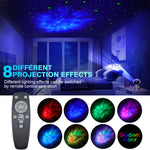 Elfeland LED Astronaut Starry Sky Lamp Atmosphere Projection Lamp Sitting Astronaut Remote Control Creative Bedroom Night Light