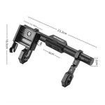 LinkMejor BG-0797 400LM Bicycle Headlight Handlebar Extension Bracket with Phone Holder Type-C Charging Waterproof Bike Mount  (No Batteries)