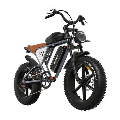 [EU Direct] JANSNO X70 Electric Bike 48V 14AH+20AH Dual Batteries 750W Motor Recommended Top Speed 25KM/H 20inches Tires 120KM Max Mileage 150KG Max Load Electric Bicycle