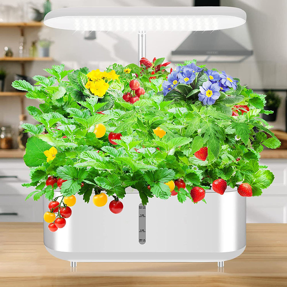 LinkMejor Plant Growth Light Smart Hydroponic Plant Machine Full Spectrum Indoor Fruit and Vegetable Planting Cultivator Ornamental Decoration