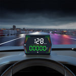 LinkMejor G21 Car HUD GPS Head Up Display 360° Rotation Digital Speedometer Large Font Compass Time Overspeed Warning Customized