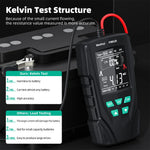 FY8912A Car Battery Tester 12V/24V 8V-36V Wide Voltage Range Lead-Acid AGM GEL EFB Diagnostic Tool